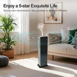 5000 sq ft Waterless Scent Diffuser Professional Cold Air Nebulizer for Home Hotel and Office