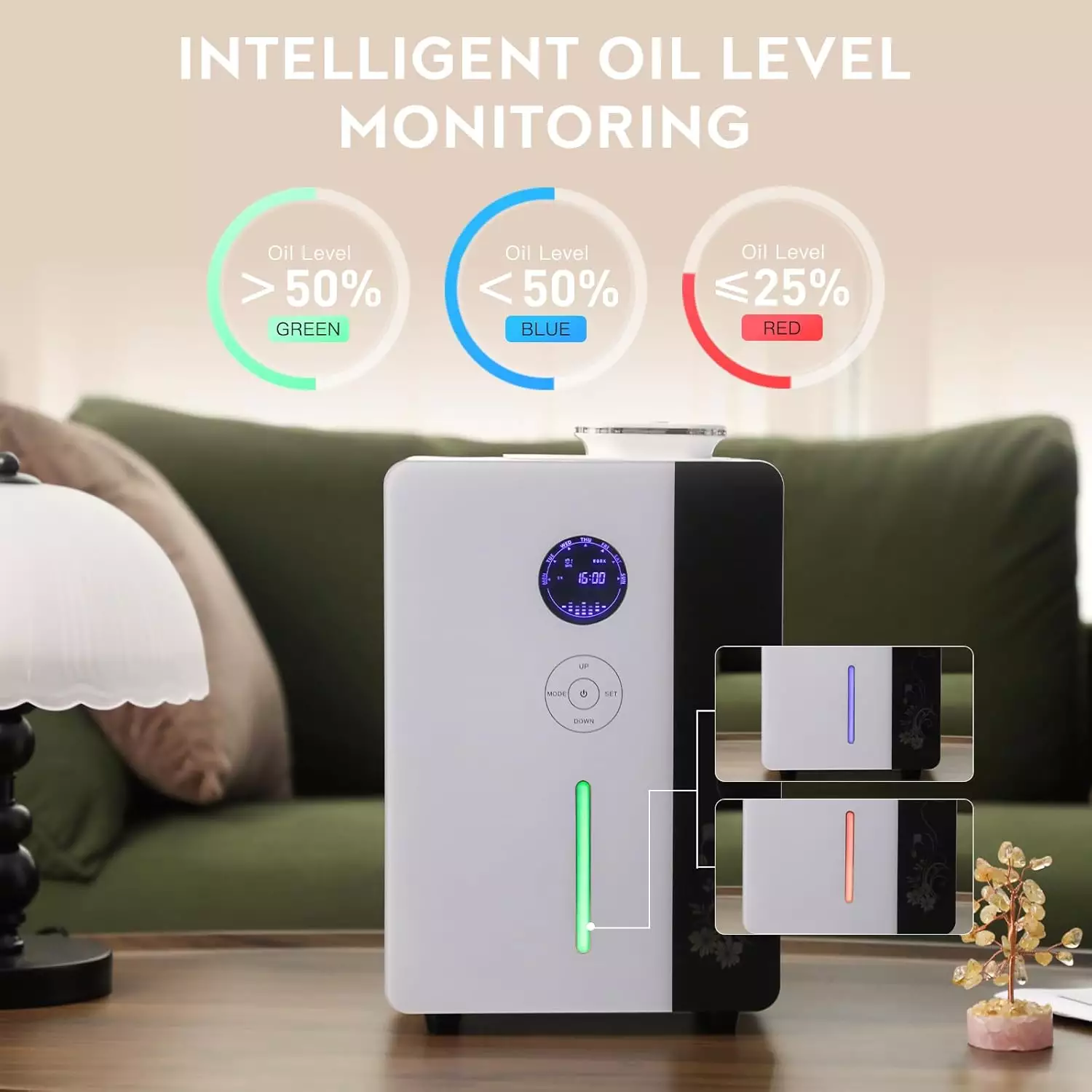 Smart HVAC Waterless Scent Diffuser for Large Rooms Home and Office - Image 4